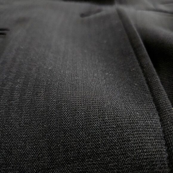 EVAN-PICONE Black Gray Suit Jacket Blazer Womens 14 Business Modern Cut - Picture 6 of 11